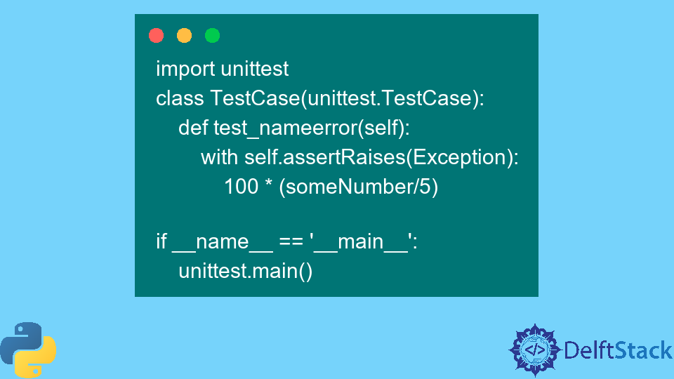 Python Assert Exception Delft Stack